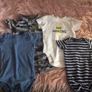 Infant Boys 3m Onesie Lot